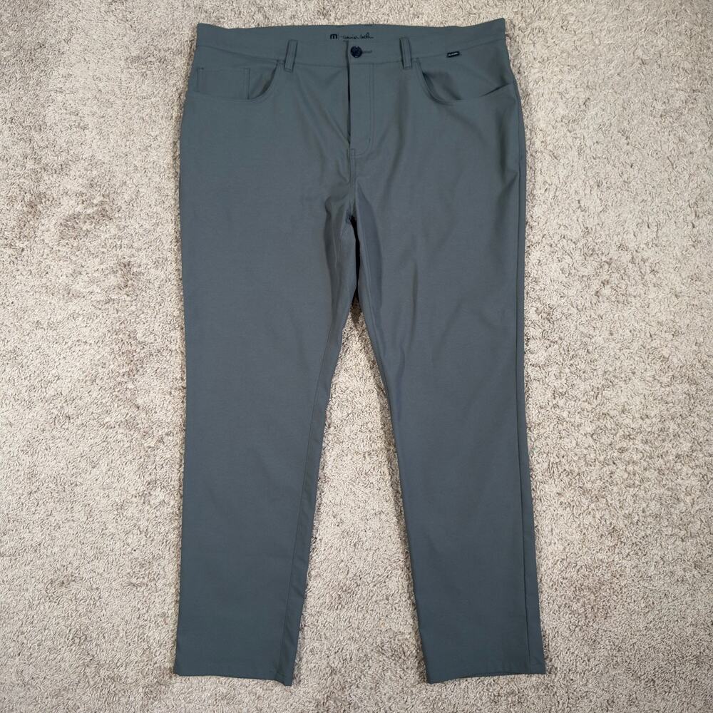 Travis Mathew Pants Mens 40x31 Green Open to Close 2.0 Golf Pant
